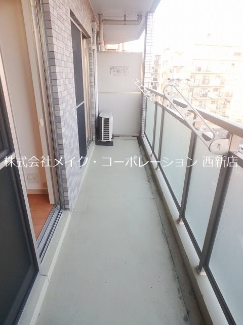 クレストｆ室見 ベランダ
