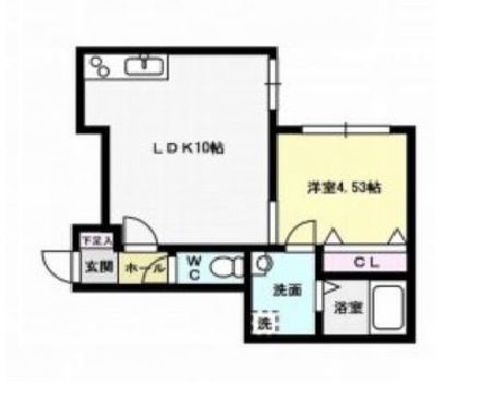 Casa di TAISHOKAN ovest  間取り