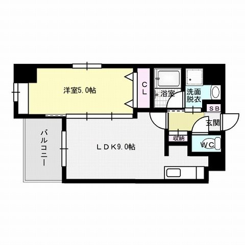 リバーサイド松原 間取り