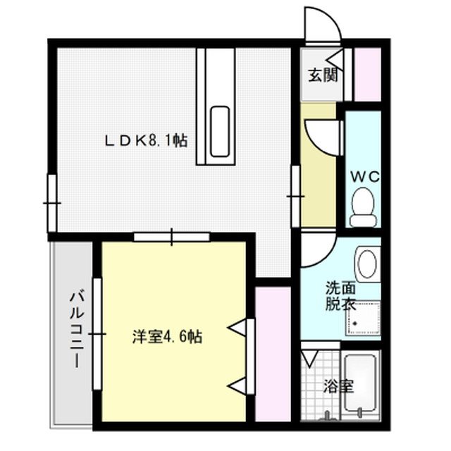 カーサラドリ博多南 303号室 間取り