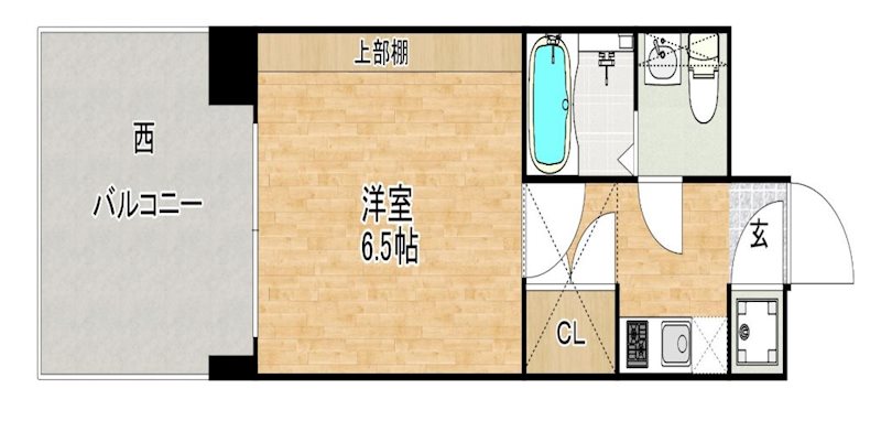 エステートモア鳥飼NOVA 間取り