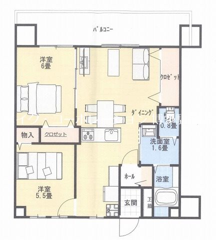 駅南第1ケイコービル 間取り