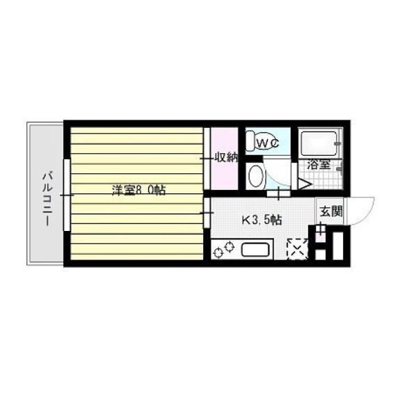 オリーブⅠ 間取り