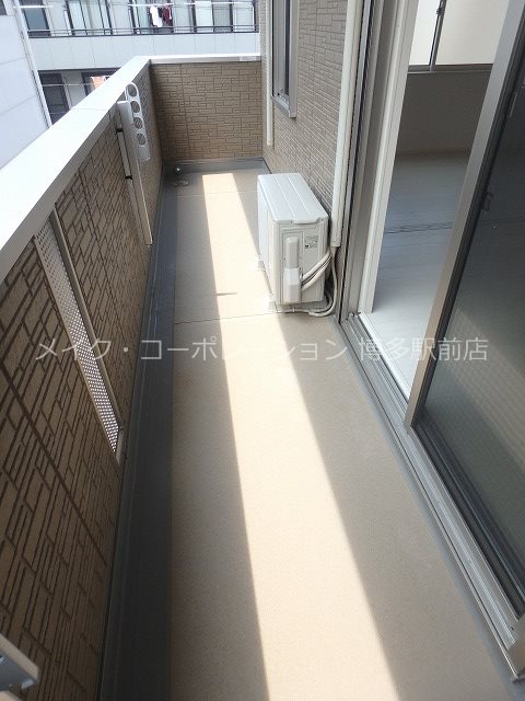 D-roomパークサイド吉塚 ベランダ