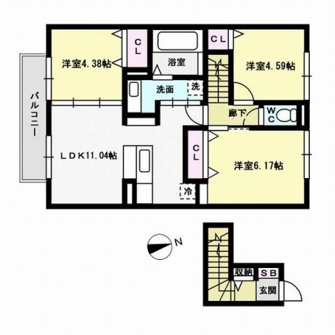ディアグレイス 間取り