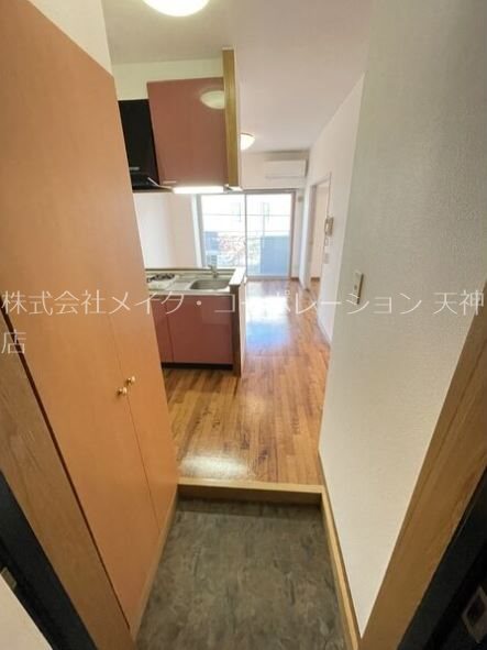 ビュークレスト大濠 玄関