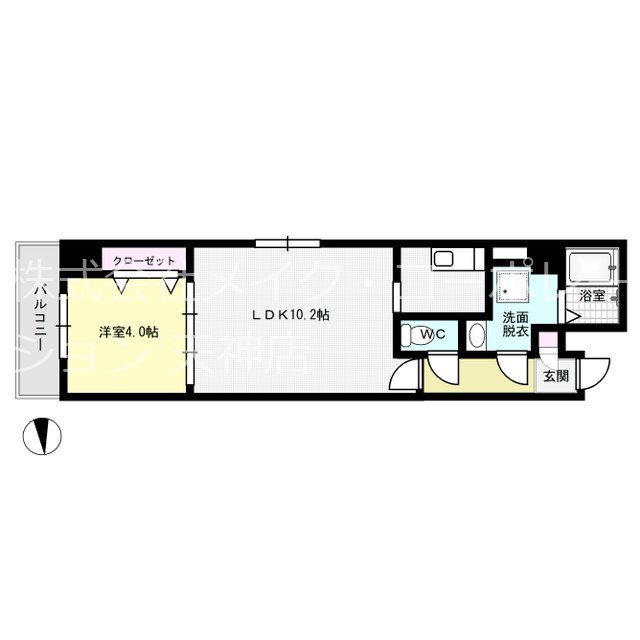 エストレーア薬院 間取り