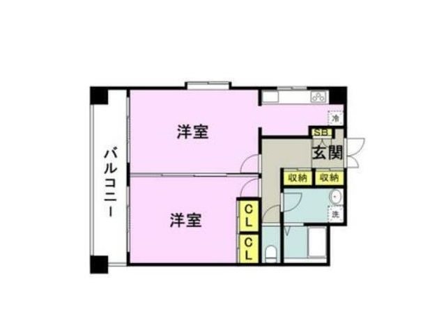 クレスティ博多 間取り