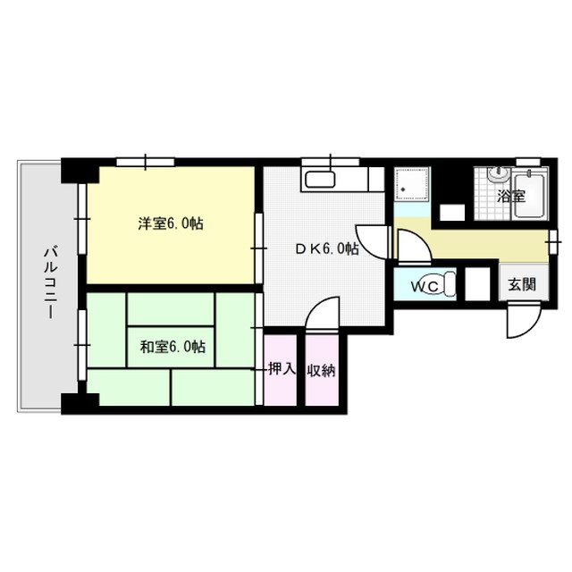Green View姪浜 間取り