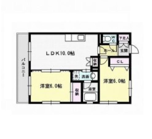 バルザックコロニー 間取り