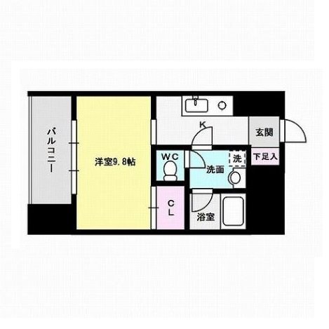 フローレンス城南 間取り