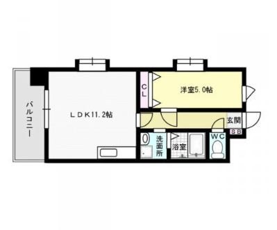 グランフォーレ西新 間取り