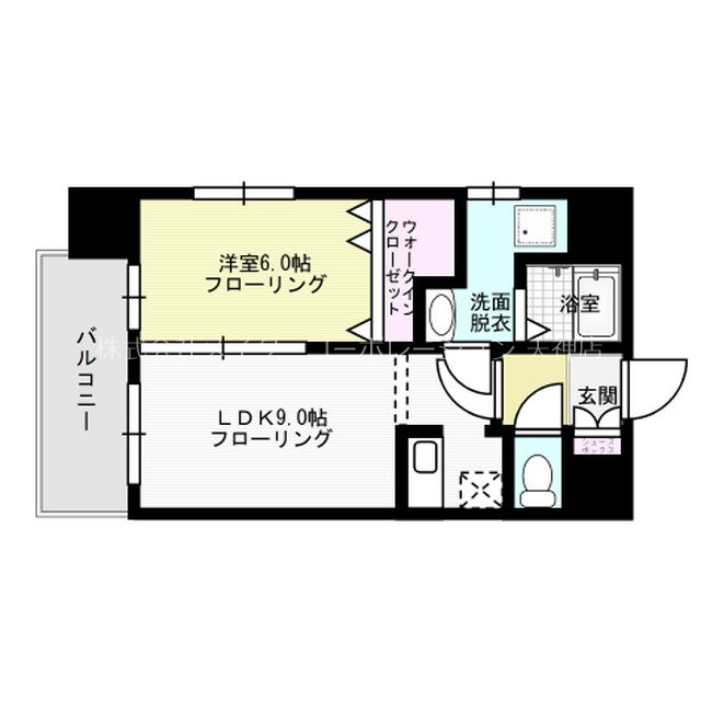 プライムアーバン薬院南 間取り