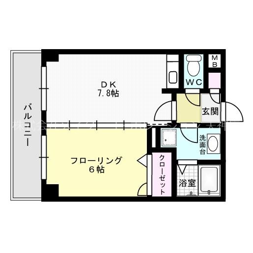 ベイシック大名  間取り