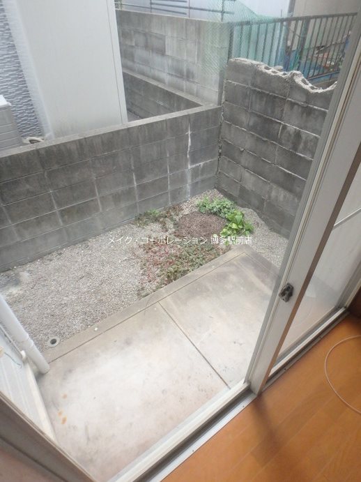 シティハイム竹下 ベランダ