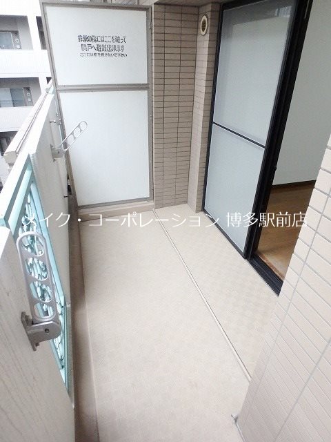 西田ビル ベランダ