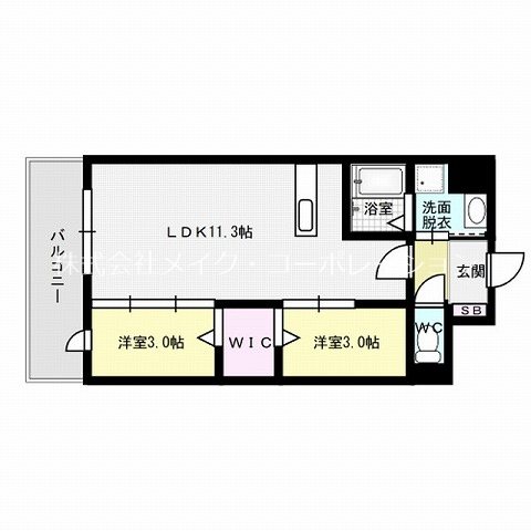 modern　palazzo姪浜avenue 間取り