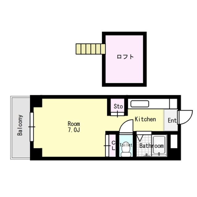 パークコート桜ヶ丘 402号室 間取り
