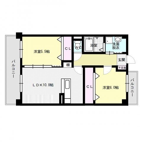 ソレアード早良 間取り