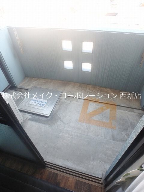 Ｋ&amp;rsquo;Ｓ室見駅アヴェニュー【家具家電付】 ベランダ