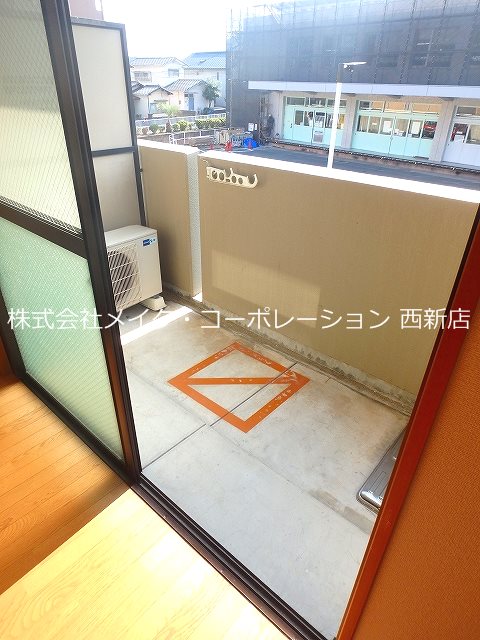 ベランダ アドラブール干隈~ネット無料~ ベランダ
