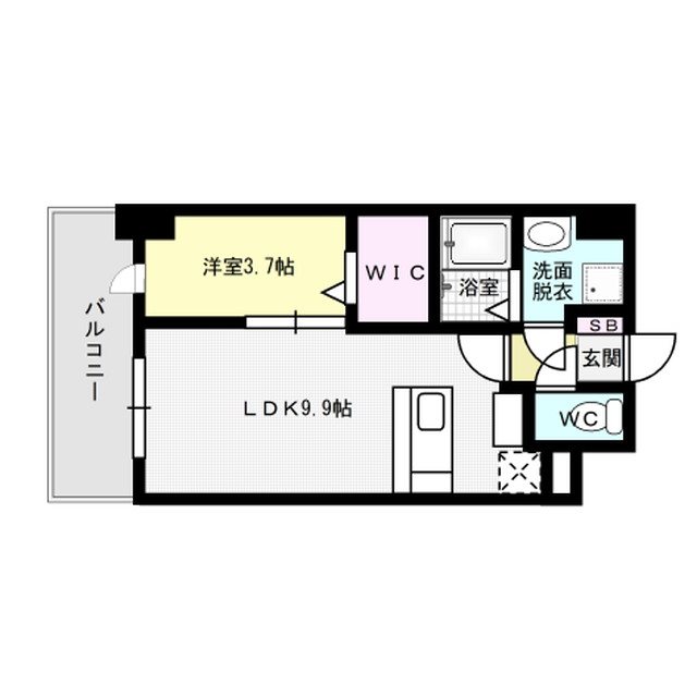 エクセルシオール 間取り図