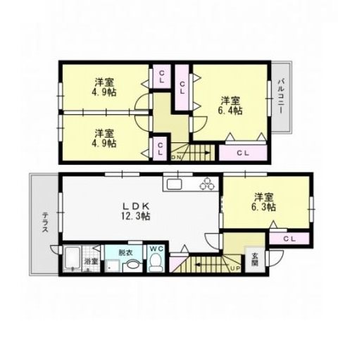 グロリアス原 間取り