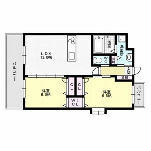 クレディ室見 間取り