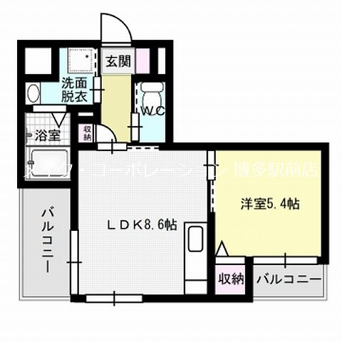La Luce y'n 間取り