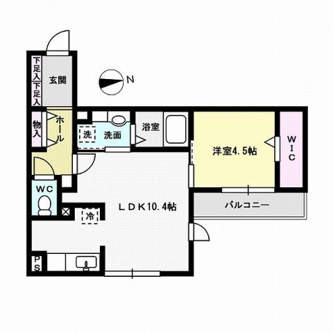 ルーチェ愛宕南 間取り