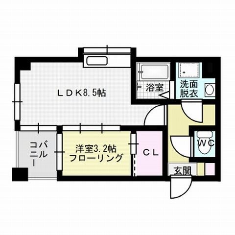 フォーサイト姪浜 間取り