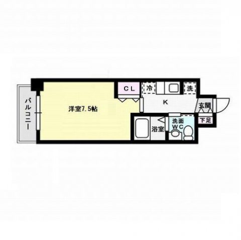 ピュアドームグラビス大濠 間取り