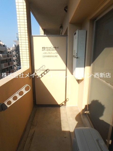 ピュアドームグラビス大濠 ベランダ