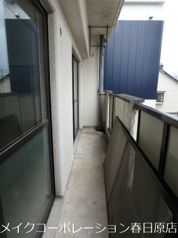 写真は同型タイプ 大神第6ビル ベランダ