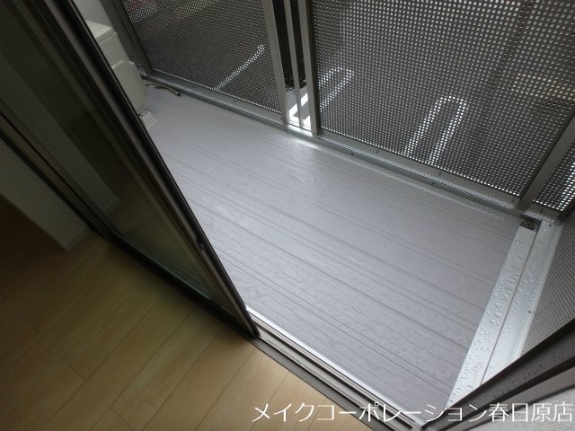 写真は同型タイプ ベローナ春日野 ベランダ