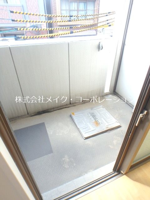 フライハイト西新 ベランダ