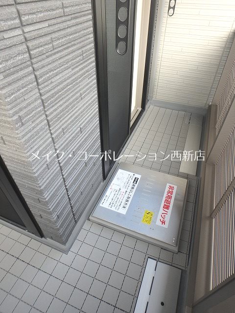 シャーメゾン西新ステーション ベランダ