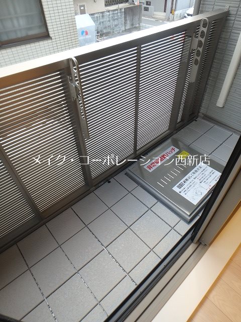 シャーメゾン西新ステーション ベランダ