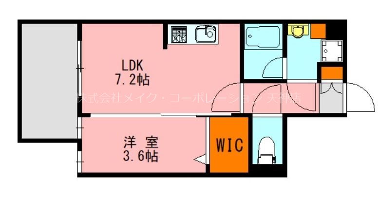 LANDIC　O2239 間取り