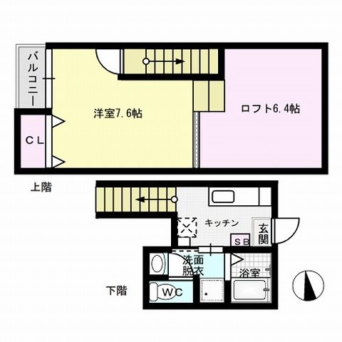 ボーマノワール愛宕 間取り