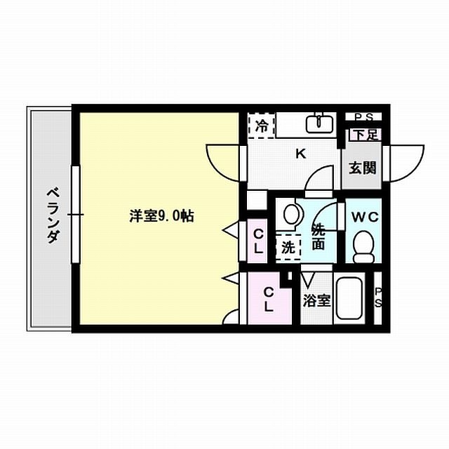ソフィアパレス 202号室 間取り