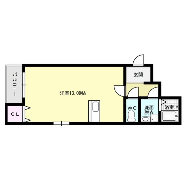 グランシエラⅡ 101号室 間取り