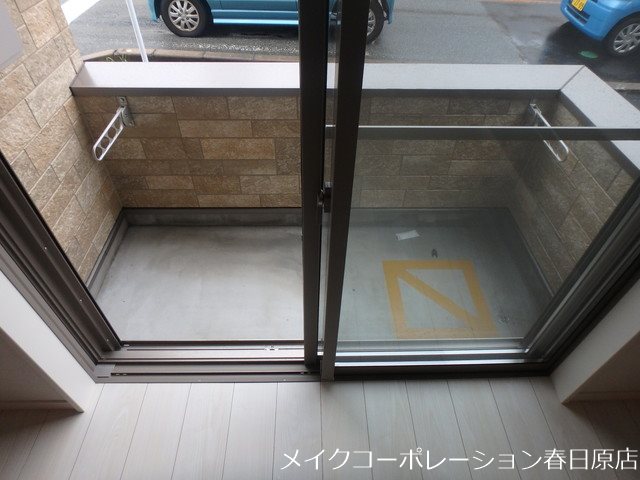 写真は同型タイプ グランシエラⅡ ベランダ