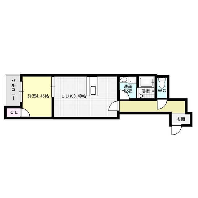 間取り グランシエラⅡ 間取り図