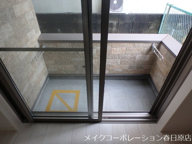写真は同型タイプ グランシエラⅡ ベランダ