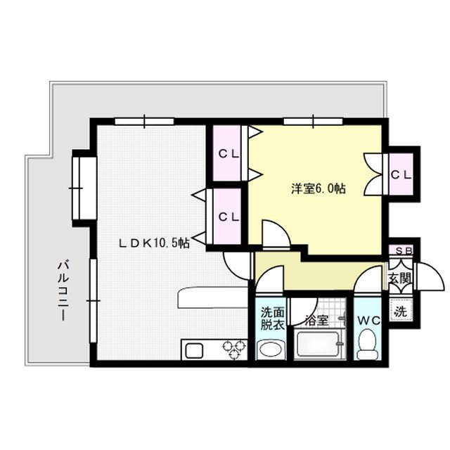 クリエート駅南 間取り