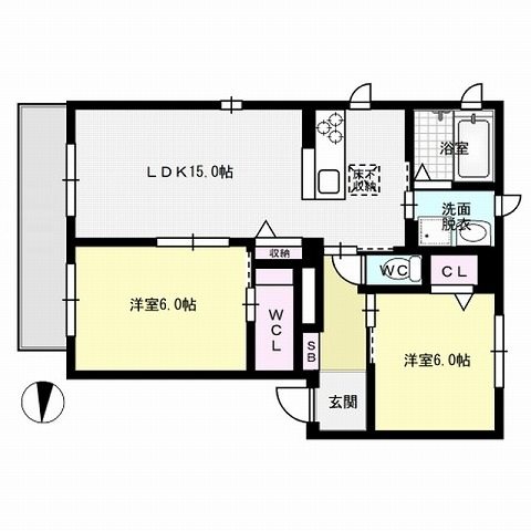 ヴィラ如水 間取り