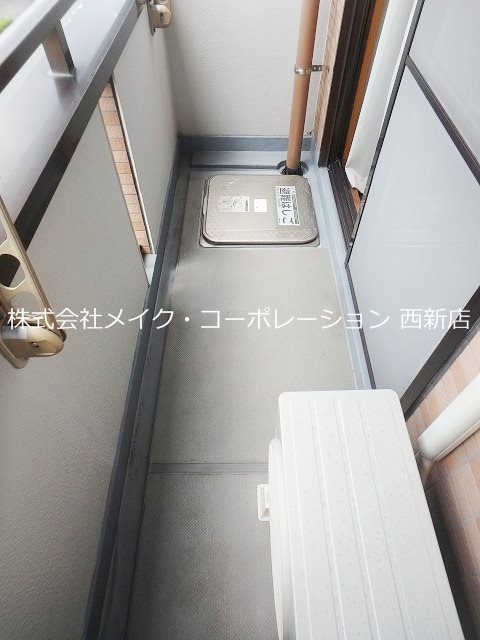 ボナージュ室見～ネット無料～ ベランダ