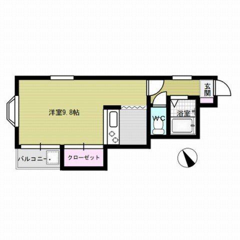 エリーナプラザ西新西 間取り