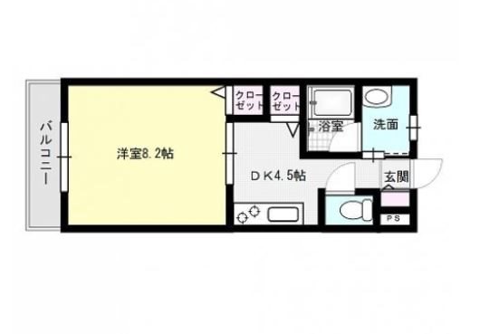BON　TourⅡ番館 間取り